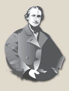 Illustrated portrait of Christopher Spencer