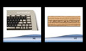 Symbolics keyboard Turing Machine Google office Signage